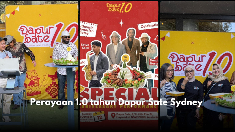 Perayaan Satu Tahun Dapur Sate Sydney: Wujud Apresiasi atas Cinta Masyarakat Australia terhadap Kuliner Indonesia