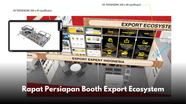 Rapat Persiapan Booth Export Ecosystem