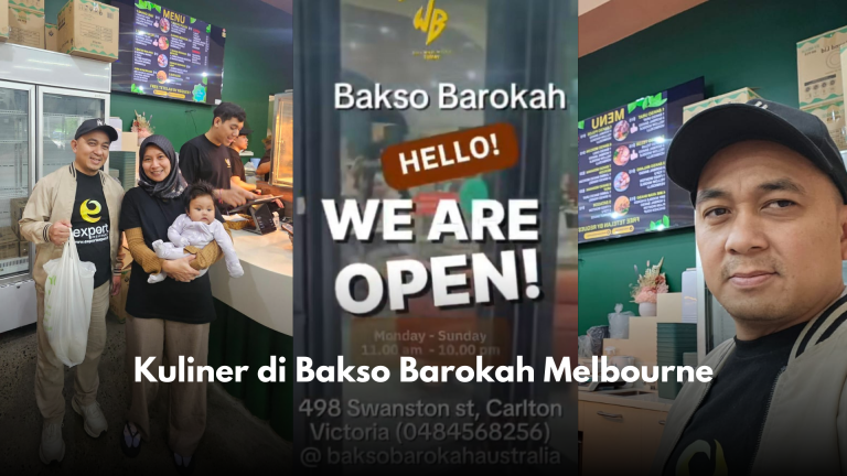 Kuliner di Bakso Barokah Melbourne