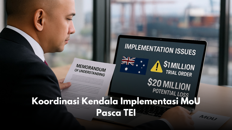 Koordinasi Kendala Implementasi MoU Pasca TEI