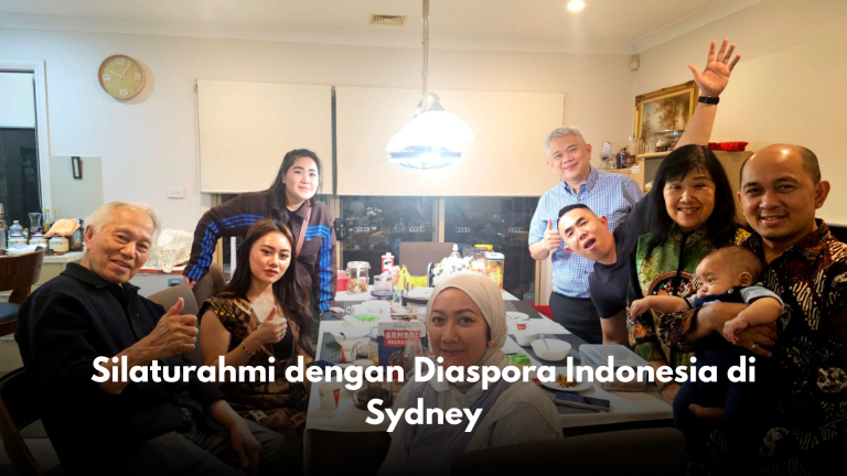 Silaturahmi dengan Diaspora Indonesia di Sydney