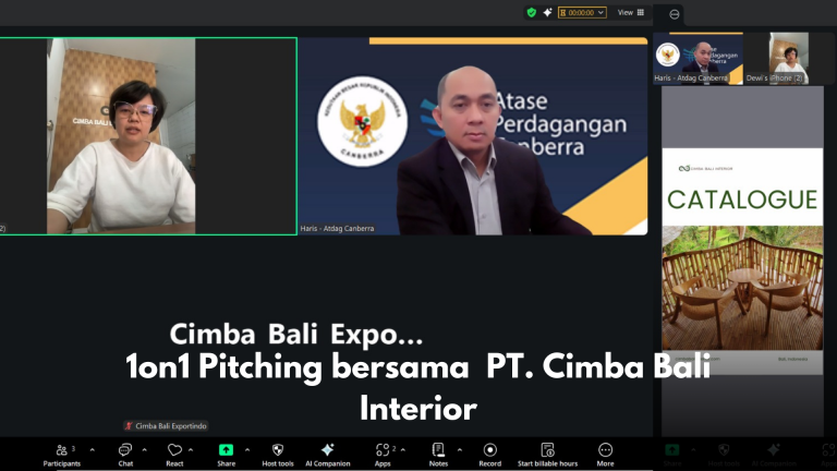 1on1 Pitching bersama PT. Cimba Bali Interior