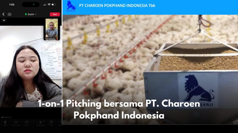 1-on-1 Pitching bersama PT. Charoen Pokphand Indonesia