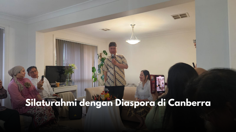 Silaturahmi dengan Diaspora di Canberra