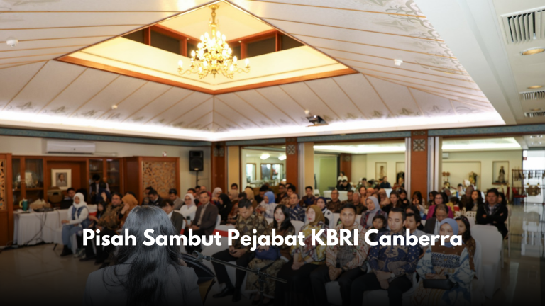 Pisah Sambut Pejabat KBRI Canberra