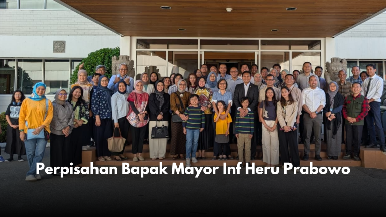Perpisahan Bapak Mayor Inf Heru Prabowo