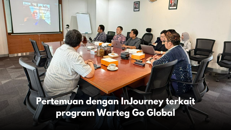 Pertemuan dengan InJourney terkait Program Warteg Go Global