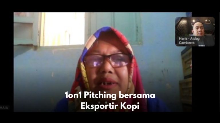 1on1 Pitching bersama Eksportir Kopi