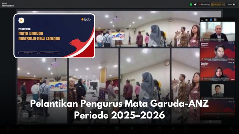 Pelantikan Pengurus Mata Garuda-ANZ Periode 2025–2026
