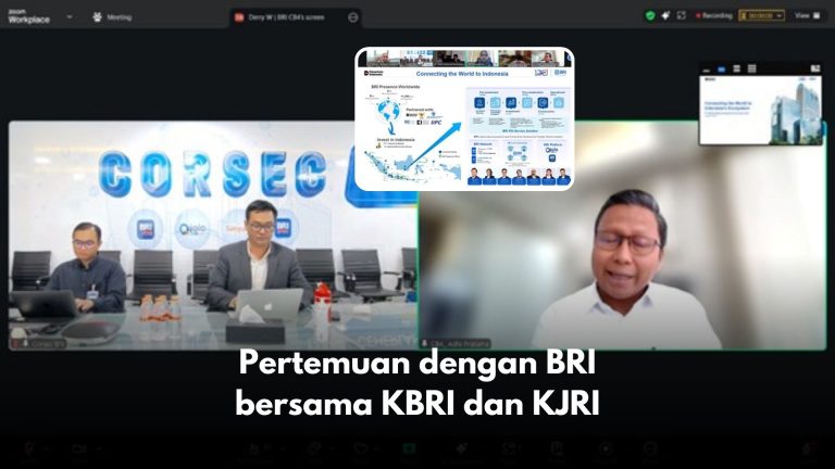 Pertemuan dengan BRI bersama KBRI dan KJRI