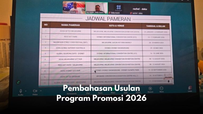 Pembahasan Usulan Program Promosi 2026