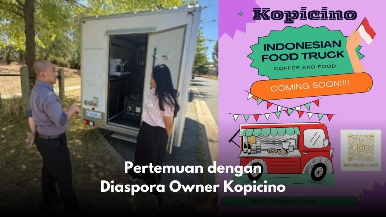 Pertemuan dengan Diaspora Owner Kopicino